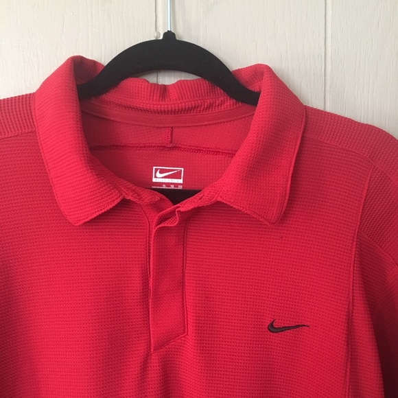 Nike Golf Polo Red - Picture 2 of 3